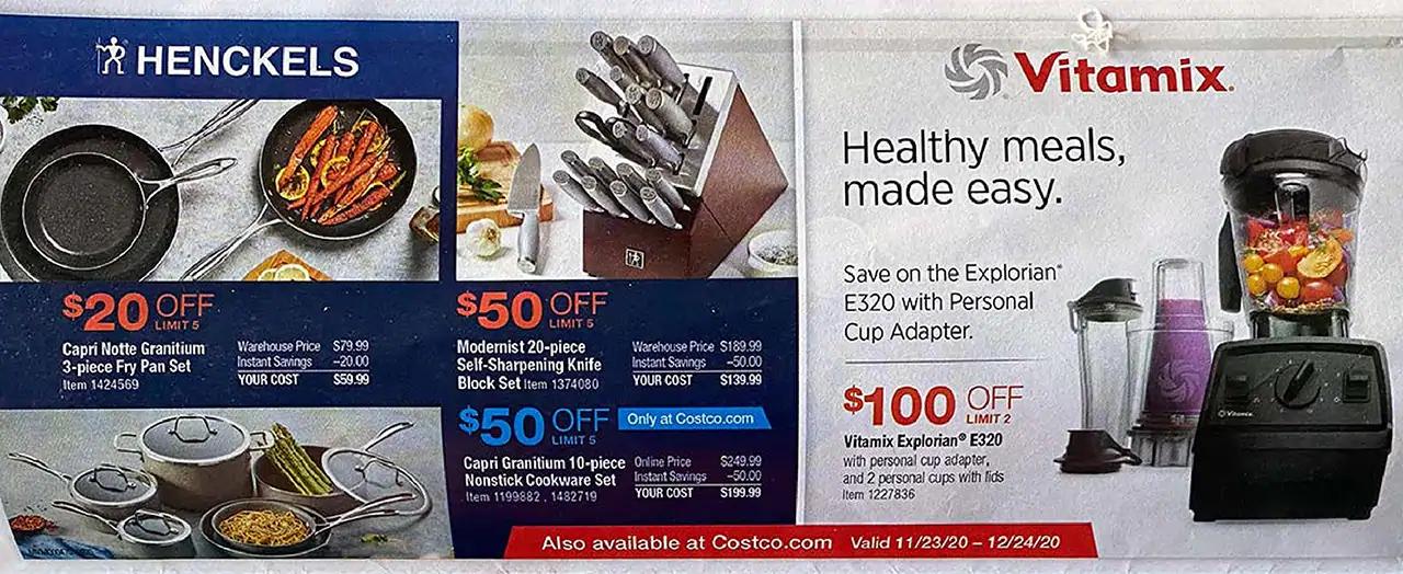 Costco Coupon Book December 2020