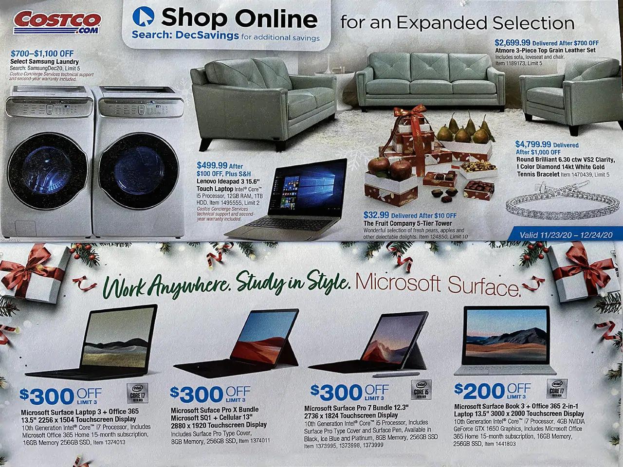 Costco Coupon Book December 2020