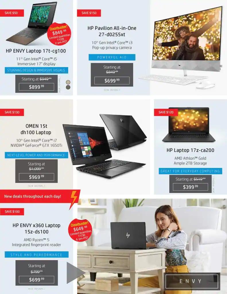 HP Black Friday Ad Scan Page 2