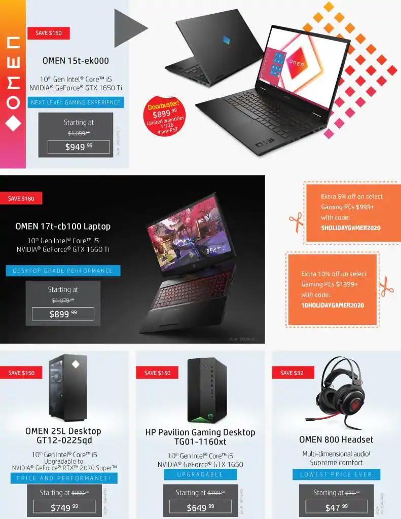 HP Black Friday Ad Scan Page 11