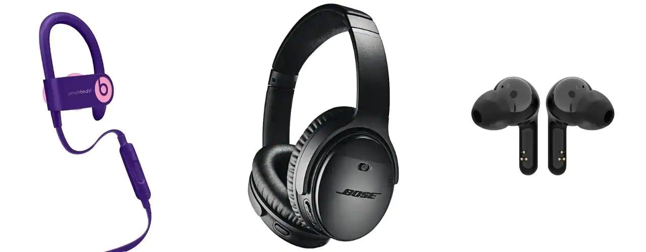 beats earbuds, bose headphones,